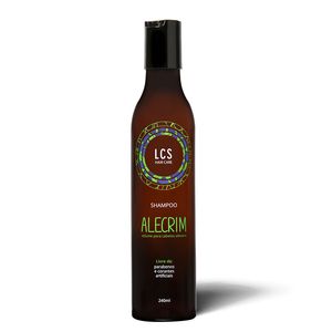 Shampoo Alecrim Lcs Volume Para Cabelos Oleosos 240Ml