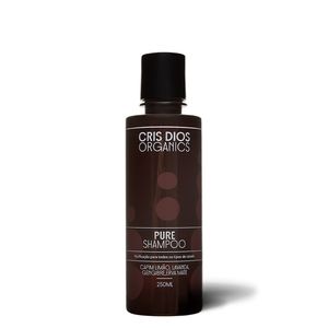 New Shampoo Orgânico Limpeza Profunda Sham Pure Cris Dios 250Ml